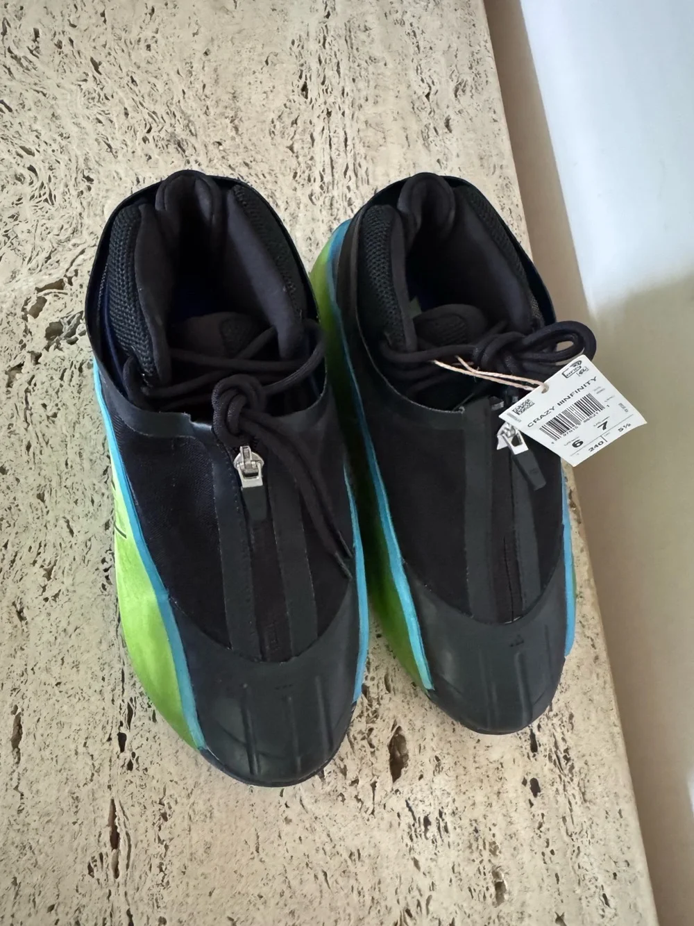 adidas Crazy liinfinity sneakers.  Unisex M6/W7. MSRP $173
